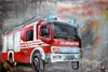 Gilde GILDE Gallery, Bild, rechteckig, "Feuerwehr", Metall, Produktbild-Vorschau 1