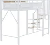 Lit mezzanine métallique Sweiko 90 x 200 cm, encadrement de Voir les images du produit 14