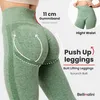 Bellivalini Sport Leggings Damen High Waist Push Up Scrunch Produktbild-Vorschau 3