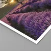 Poster - Poster ohne Rahmen - Lavendel Berge Feld - 50x40 Produktbild-Vorschau 2