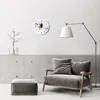Glasuhr Wanduhr Küchenuhr Echt-Glas 30fi cm Tasse weiß Produktbild-Vorschau 4