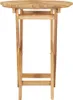 vidaXL Tavolo da giardino pieghevole Ø 60 cm in legno Anteprima dell’immagine prodotto 1