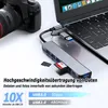 USB-C Hub 8-IN-2 Adapter USB 3.0 Verteiler Splitter Produktbild-Vorschau 7