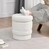 Duhome Ottoman Sgabello rotondo girevole con spazio di Anteprima dell’immagine prodotto 7
