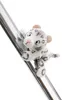 Nici Schneeleopard Eleni Snowbell Magnici 12 Cm Silber  Produktbild-Vorschau 1