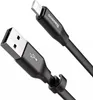 A close-up shot of a black USB to Lightning cable on a white background. Anteprima dell’immagine prodotto