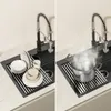 Edelstahl Küchenspüle 75 x 45 cm, große Einbauspüle, Produktbild-Vorschau 4