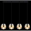 Globo Lighting Lampe à suspendre métal noir mat, 4x E27 Voir les images du produit 28