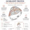 Dámský prsten s uzlem a ochrannými kameny, dámský prsten s Náhled obrázku produktu 2