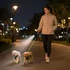 Automatische dubbele riem voor twee honden met LED-lamp - 2 Productafbeelding-voorbeeld 6