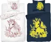 Im Dunkeln leuchtendes Bettwäscheset 140x200 Einhorn in Produktbild-Vorschau 2