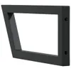 vidaXL Supports de lavabo 2 pcs. noir trapézoïdal acier Voir les images du produit 7