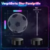 3D Fußball Nachtlicht, USB LED Lampe, Kinderzimmer Produktbild-Vorschau 7