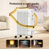 VonHaus Radiatore a Olio Elettrico 9 Elementi – Stufa ad Anteprima dell’immagine prodotto 4