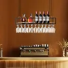 Weinregal - Deckenmontage mit Weinglashalter - Hängendes Produktbild-Vorschau 5