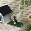 Hundetoilette Hundeklo mit 2 Grasmatte, Tablett für Produktbild-Vorschau 2