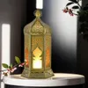 Marrakesch Boho Deko Teelichthalter Windlicht aus Metall & Produktbild-Vorschau 4