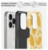 A disassembled view of a phone case showing its layers and a pattern. Podgląd zdjęcia produktu