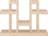 vidaXL Stojak na rośliny 104,5x25x77,5 cm lite drewno Podgląd zdjęcia produktu 5