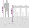 "Schlussverkauf" Gartenzaun - Spike-Ringzaun Schwarz - Produktbild-Vorschau 8