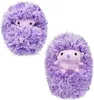 Two plush purple hedgehogs are shown against a white background. Náhled obrázku produktu