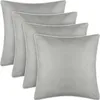 Venkovní polštářek s lemováním 4-pack ( 45 x 45 cm ) Béžový Náhled obrázku produktu 1