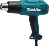 A teal and black Makita heat gun is shown against a white background. Podgląd zdjęcia produktu