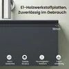 Mai & Mai Badmöbelset 150x48x25cm Unterschrank Anthrazit Produktbild-Vorschau 7