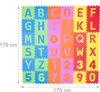 Relaxdays Spielmatte Puzzle 86 tlg, Puzzlematte Buchstaben Produktbild-Vorschau 5