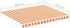 Markisenbespannung Gelb und Orange 3x2,5 m Produktbild-Vorschau 6
