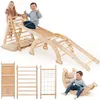 Structure d'escalade Montessori 5 en 1 pour les tout-petits Voir les images du produit 1