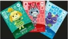 Three Animal Crossing amiibo cards are displayed diagonally on a black background. Anteprima dell’immagine prodotto