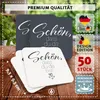 50 Bierdeckel Schön, dass du da bist Herz, Hochzeit Produktbild-Vorschau 2