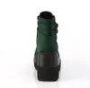 SHAKER-52 Damen Booties von DemoniaCult, Dunkelgrün  , EU Produktbild-Vorschau 4