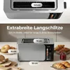 Balter Toaster 4 Scheiben, Edelstahl, Langschlitztoaster Produktbild-Vorschau 6
