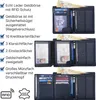 Leder Geldbörse Herren Portemonnaie RFID Hochformat Produktbild-Vorschau 4