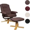 Relaxsessel H56, Fernsehsessel TV-Sessel mit Hocker Produktbild-Vorschau 9