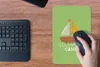 MuchoWow® Mauspad Mousepad Boot - Braun - Grün 18x27 cm - Produktbild-Vorschau 4