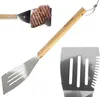 Vaggan Grillspatel, Edelstahl/Holz, 40 cm, Silber/Braun Produktbild-Vorschau 5