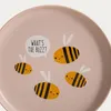HOMLA ANNBEE Teller mit Biene rosa 19 cm Produktbild-Vorschau 2
