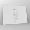 Bilder auf glas - Einteilig - Stück Linear Paar - 70x50cm - Produktbild-Vorschau 4