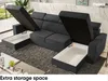 MEBLINI Schlafcouch mit Bettkasten - Ecksofa mit Produktbild-Vorschau 4