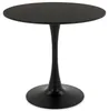 Esstisch LOIRE, rund 80 cm, Schwarz - Esszimmertisch mit Produktbild-Vorschau 2