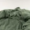 Große Kuscheldecke aus Microfaser einfarbig jade grün Produktbild-Vorschau 2
