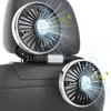 Doppelkopf-Ventilator fürs Auto, 360° drehbar, 3 Produktbild-Vorschau 1