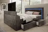 Boxspringbed AROSA TV, 180x200, grafietkleur, met Productafbeelding-voorbeeld 2