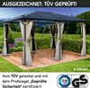 Alu Pavillon PREMIUM 3,6x4,8m beige Produktbild-Vorschau 4