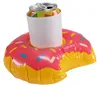 4er Set aufblasbare Pool Getränkehalter Donut Palme Produktbild-Vorschau 3