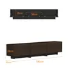 180 cm TV-Schrank mit 3 Türen, Lowboard, Wohnzimmer, Braun, Produktbild-Vorschau 3