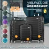 tillvex® Reisekoffer Set 3-TLG. + Gepäckwaage, 6X Produktbild-Vorschau 5